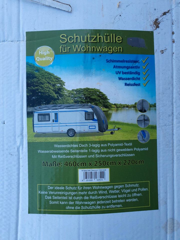 Schutzhülle für Wohnwagen in Rodalben