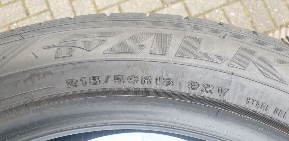 4 neuwertige Sommerreifen Falken 215/50R18 92V in Leverkusen