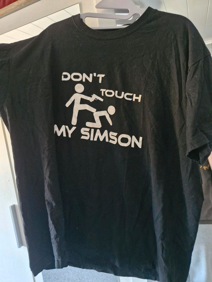 Dont touch my Simson Tshirt XXL in Sarlhusen