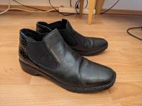 Stiefeletten schwarz Rieker Gr. 39 Hessen - Darmstadt Vorschau