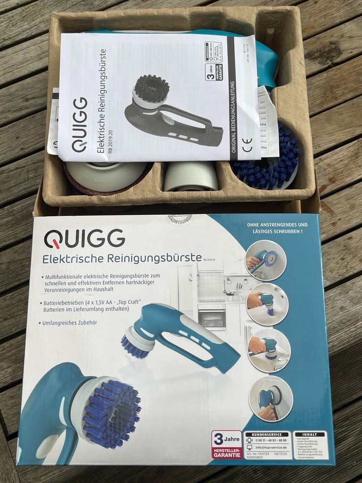 Elektrische Reinigungsbürste / Quigg in Niedersachsen - Oldenburg |  Haushaltskleingeräte gebraucht kaufen | eBay Kleinanzeigen ist jetzt  Kleinanzeigen