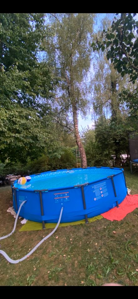 Garten Schwimm Bad / Becken Pool Bestway Steel Pro Max in München