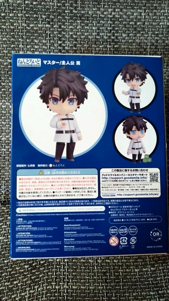 Fate Grand Order Master Male Protagonist Nendoroid Anime Figur in Schönwalde (Vorpommern)