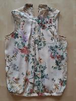 Bluse mit Blumenmuster in beige Baden-Württemberg - Aitrach Vorschau