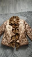 Jacke in Gold mit künstlichem Pelz Dortmund - Hörde Vorschau