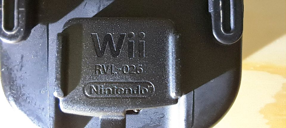 Nintendo Wii Motion Plus Adapter Sensor RVL-026 (schwarz) in Alsdorf