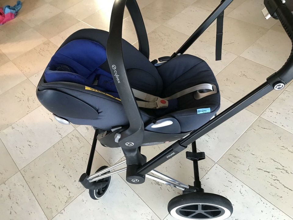 Kinderwagen Cybex Priam/Autositz Cloud Q - Komplettpaket in Nackenheim