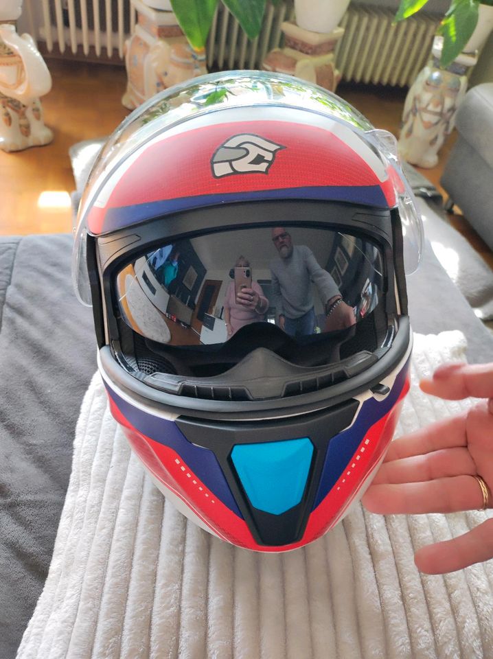 Motorrad Helm Klapphelm FC Moto Gr. L in Kirchlengern