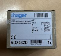 8x NEU Hager ADX432D FILS FI Leitungsschutzschalter 4-Polig, B-32 Hessen - Buseck Vorschau