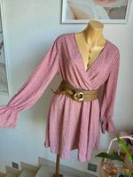Shein Kleid rosa Tupfen Muster Gr. M vintage Bayern - Asbach-Bäumenheim Vorschau