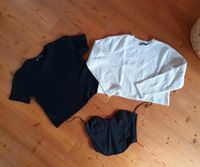 Pullover Shirt Top 3 Oberteile ZARA Gr. S u M zus. 12€ Niedersachsen - Bockhorn Vorschau