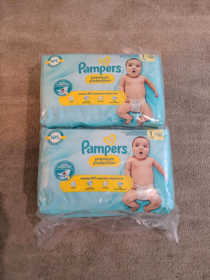 Pampers Premium Protection gr 1   144 stück Neu in Berlin