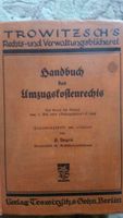 Handbuch des Umzugskostenrechts. Antik. Buch. Jura. 1935 Dresden - Dresden-Plauen Vorschau