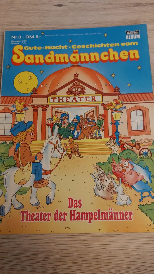 Gute-Nacht-Geschichten vom Sandmännchen Heft Nr.1-8 [1980er] in Rhauderfehn