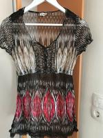 Damen Bluse Street One Gr. 40 braun/rot Baden-Württemberg - Ditzingen Vorschau