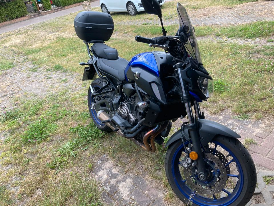 Motorrad Yamaha MT 07 in Zachow