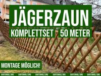 50 METER Jägerzaun Scherenzaun Gartenzaun Holzzaun - KOMPLETTSET Nordrhein-Westfalen - Lennestadt Vorschau