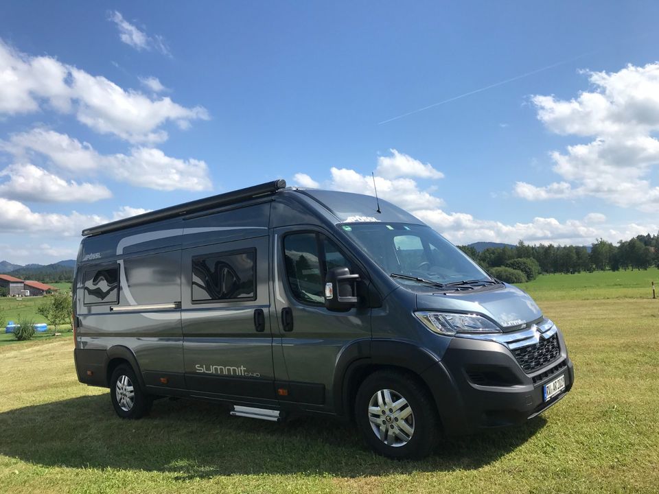 Campervan Pössl mieten in Isny im Allgäu