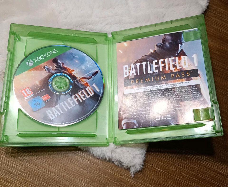 Xbox one Battlefield 1 Spiel in Wunsiedel