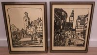 2 Stk. Limitierte Bilder Motive Ingolstadt / Maler  M. Jaletzky München - Moosach Vorschau