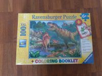 Ravensburger Puzzle Dinosaurier 100 Teile mit Coloring Booklet Hessen - Wiesbaden Vorschau