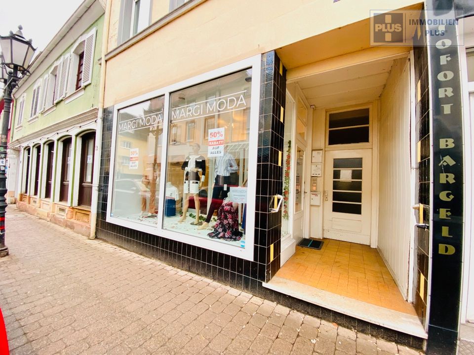 HOMBURG; GEWERBEFLÄCHE MIT GROSSEM SCHAUFENSTER IN TOLLER LAGE in Homburg