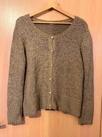 Locker gestrickte Jacke von Vanilia in Beige / Braun Gr. L / 40 Hessen - Kirchhain Vorschau