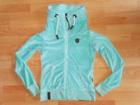 Naketano S-M Sweatjacke Jacke Samt Velours milky mint grün Bonn - Nordstadt  Vorschau