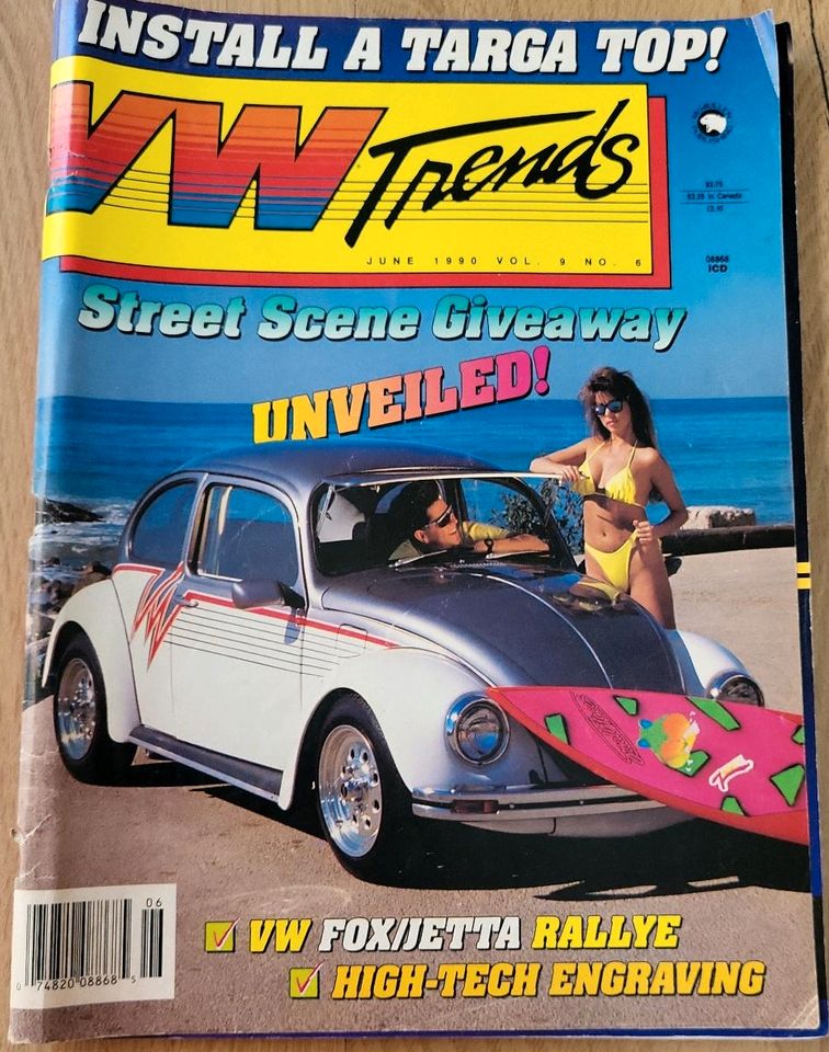 VW Trends Sammlerzeitschriften No. 9/89 und No. 4, 5 bis 10/90 in Raubling