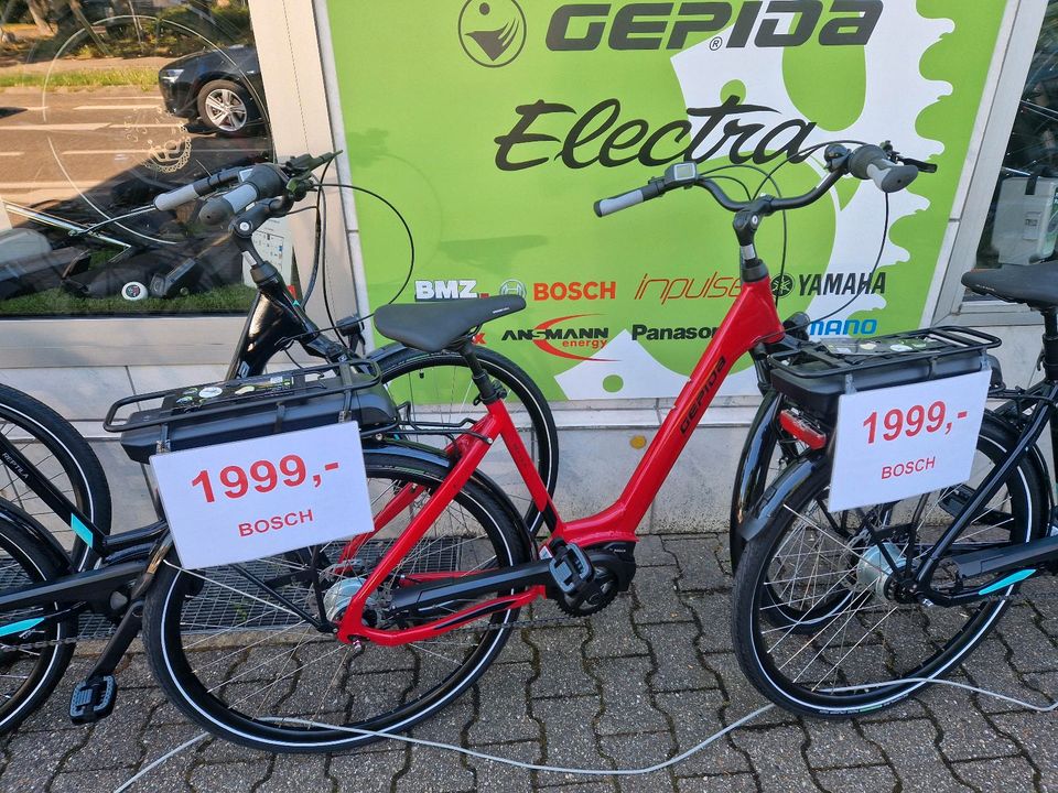 Gepida Reptila 1000 Bosch Active 400Wh E-Bike Pedelec in Bottrop