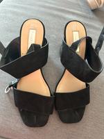 Schwarze Sandalen in der Größe 38 Baden-Württemberg - Fellbach Vorschau