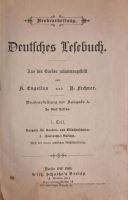 Deutsches lesebuch engelin und Fechner erster Teil 4 Auflage 1904 Thüringen - Jena Vorschau