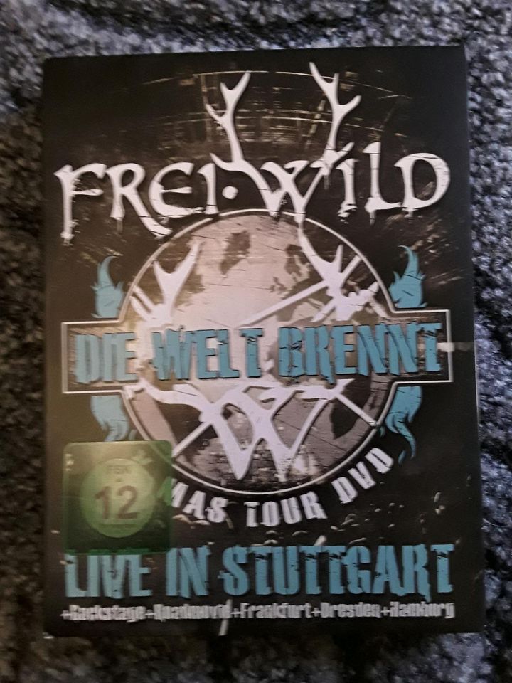 DVD Box Freiwild / Die Welt brennt / Live Stuttgart in Bremerhaven