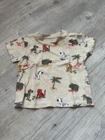 T-Shirt beige Safari Zebra Nilpferd Größe 74 Topomini Baden-Württemberg - Neudenau  Vorschau