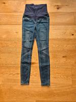 Super skinny High rib S 36 H&M Jeans blau neuwertig Umstandsjeans Brandenburg - Zehdenick Vorschau