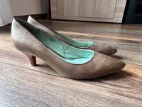 Belmondo Leder Pumps 38 beige Bayern - Oerlenbach Vorschau