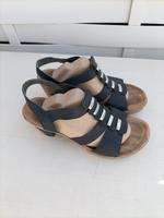 Rieker Sommer Schuhe Gr. 38 blau Saarland - Illingen Vorschau