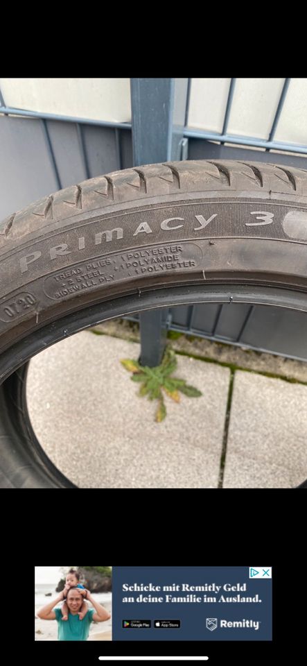 4 x Sommerreifen / Autoreifen MICHELIN 195/45 R16 84V in Rheinstetten