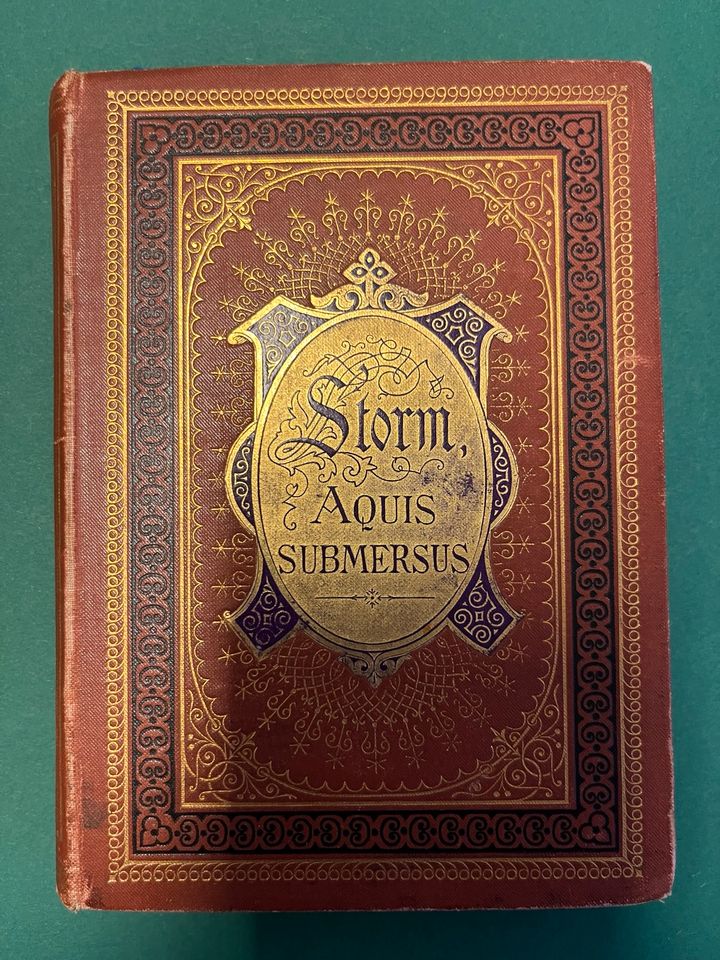 Theodor Storm. Aquis Submersus. Paetel 1877 (Erstausgabe) in Dresden