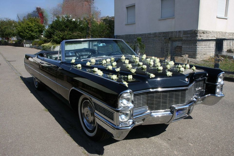 Hochzeitsauto / Oldtimer mit Chauffeur / Cadillac deVille / Cabro in Neckarwestheim