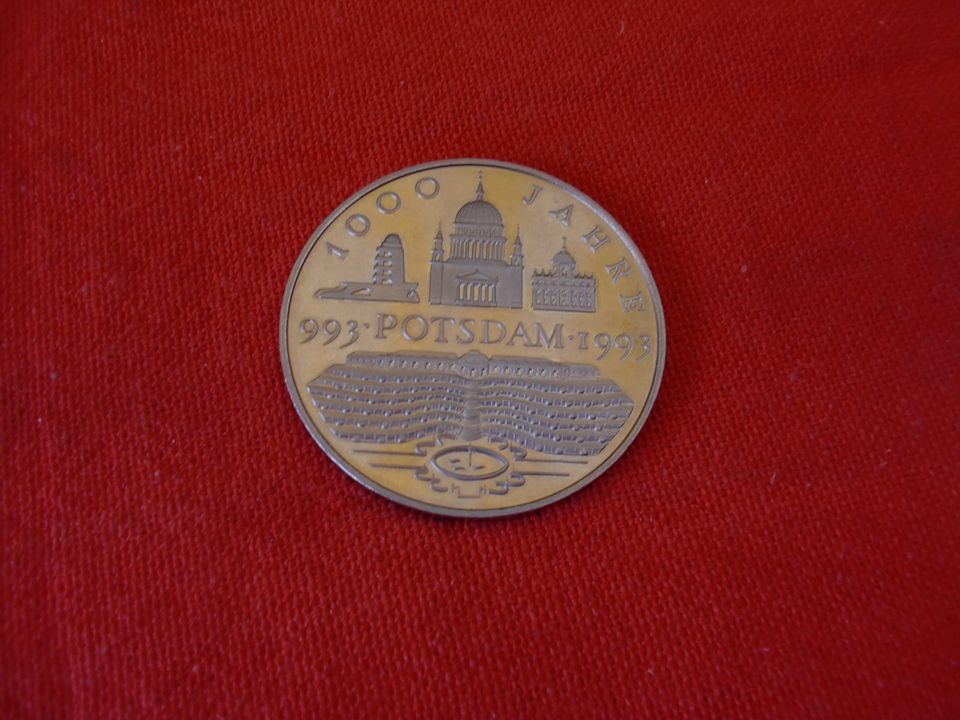 Nachlass eine Medaille . 1000 Jahre Potsdam. in Düren
