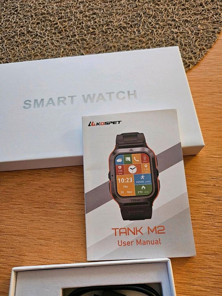 Biete hier eine Smartwatch der Marke Kospet Tank M2 in Hünxe