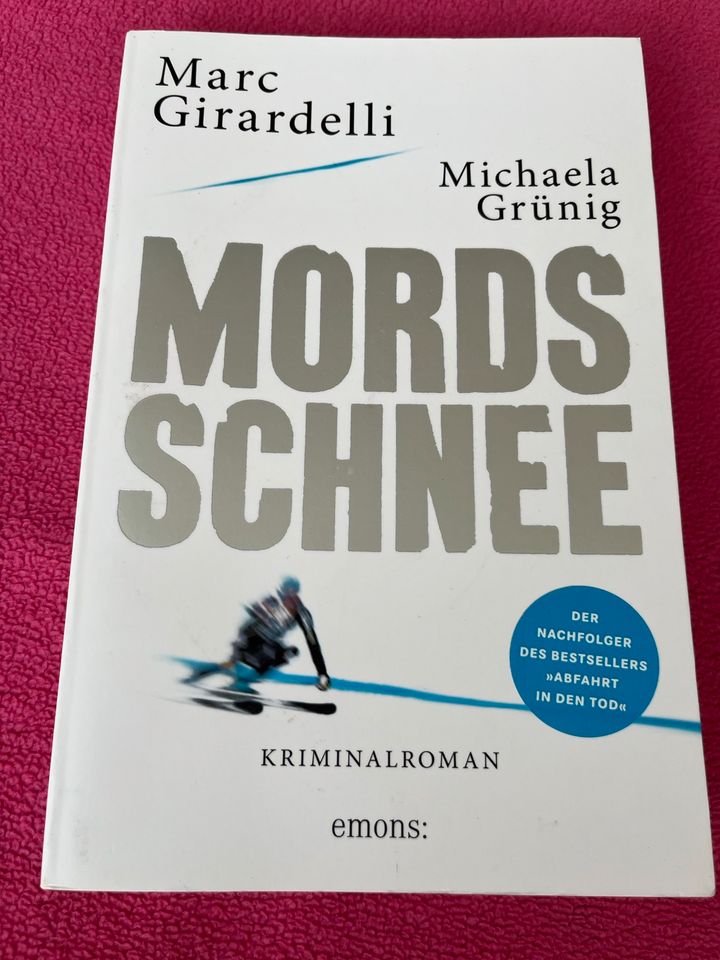 Buch „Mordsschnee“ von Marc Girardelli in Hamburg
