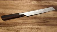 Japanisches Messer Brotmesser Rosendamast Sachsen-Anhalt - Lutherstadt Wittenberg Vorschau