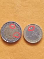 1 und 2 Euro Münze Espanien Dresden - Seevorstadt-Ost/Großer Garten Vorschau