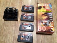 4 Philips Mini-Kassette 4x30 Min Diktier- Kassetten+Halterungen Bremen - Schwachhausen Vorschau