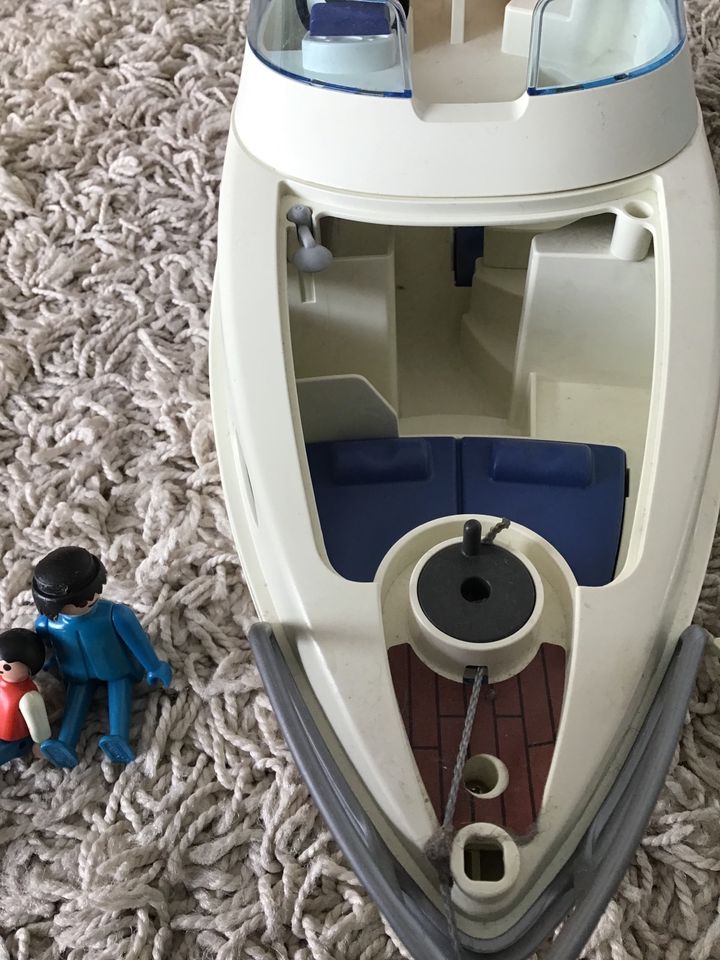 Playmobil Blue Marlin Yacht Boot in Wetzlar