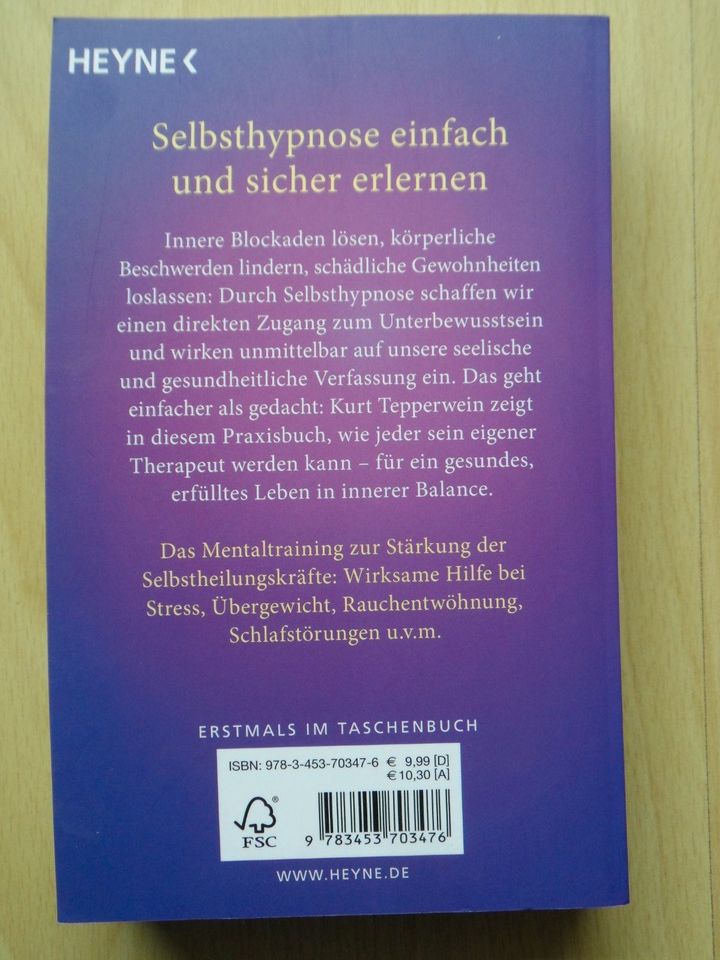 Das Praxisbuch der Selbsthypnose # Kurt Tepperwein in Ludwigshafen