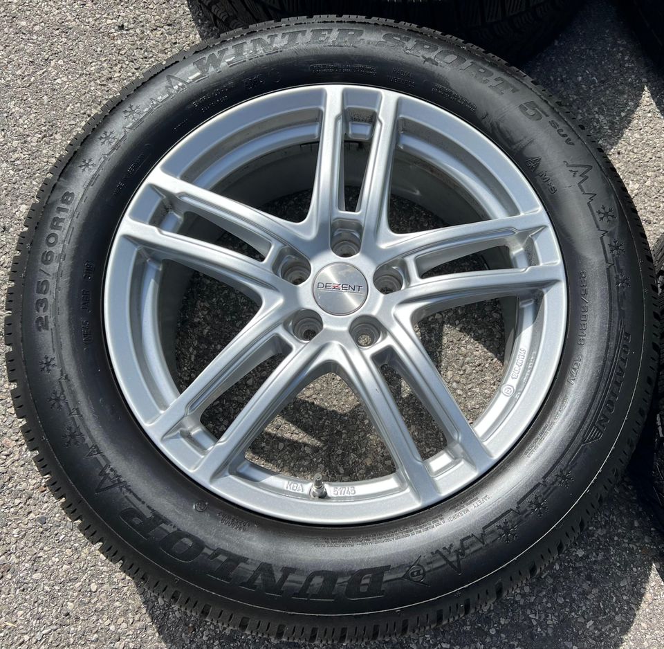 4 ALU 18" WINTERRÄDER VOLVO XC60 LAND ROVER FREELANDER 2 LF #1HZS in Bad Tölz