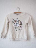 Mädchen Pullover weiß beige Einhorn H&M Gr. 122 / 128 Sachsen-Anhalt - Schönebeck (Elbe) Vorschau